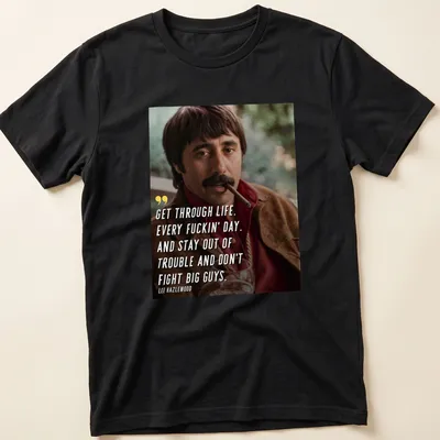 Vintage styled tee featuring Lee Hazlewood's quote with bold typography — printed on a unisex t-shirt
