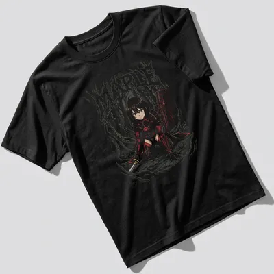 Anime-style knight character with MAPLE text in red, white, black, and gray