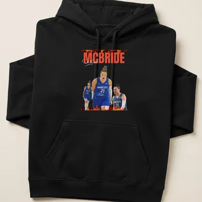 Illustrative basketball player t-shirt with text for Kayla from Mayo Clinic — printed on a unisex hoodie