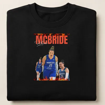 Illustrative basketball player t-shirt with text for Kayla from Mayo Clinic — printed on a unisex sweatshirt
