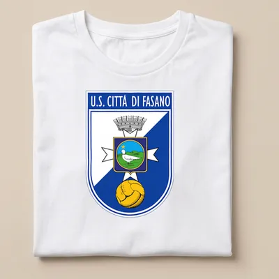 Emblematic U.S. Città di Fasano football club badge T-shirt